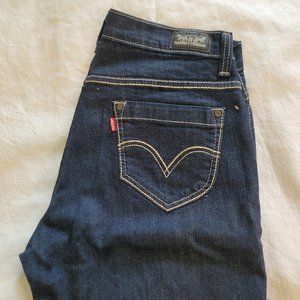Levi's 529 Curvy Bootcut Jeans - Blue - Size 12